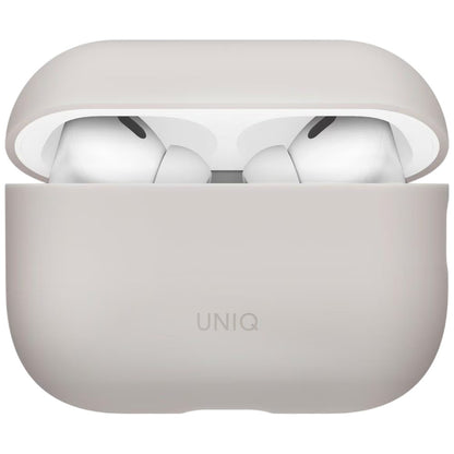 Husa UNIQ Lino pentru Apple AirPods Pro 3, Bej