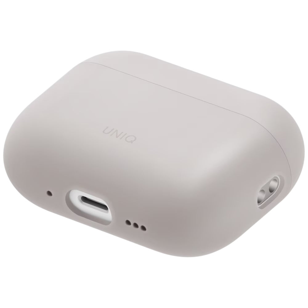 Husa UNIQ Lino pentru Apple AirPods Pro 3, Bej