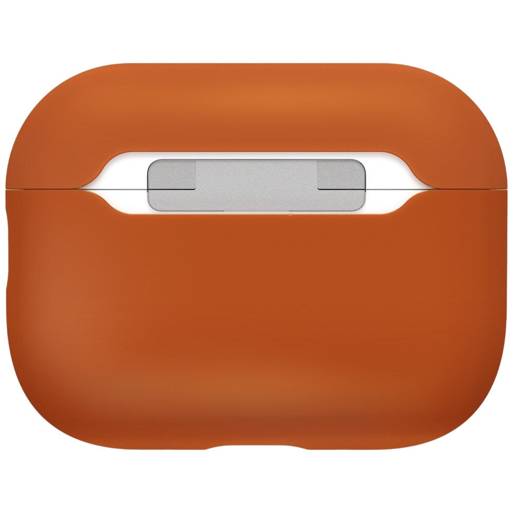 Husa UNIQ Lino pentru Apple AirPods Pro 3, Portocalie