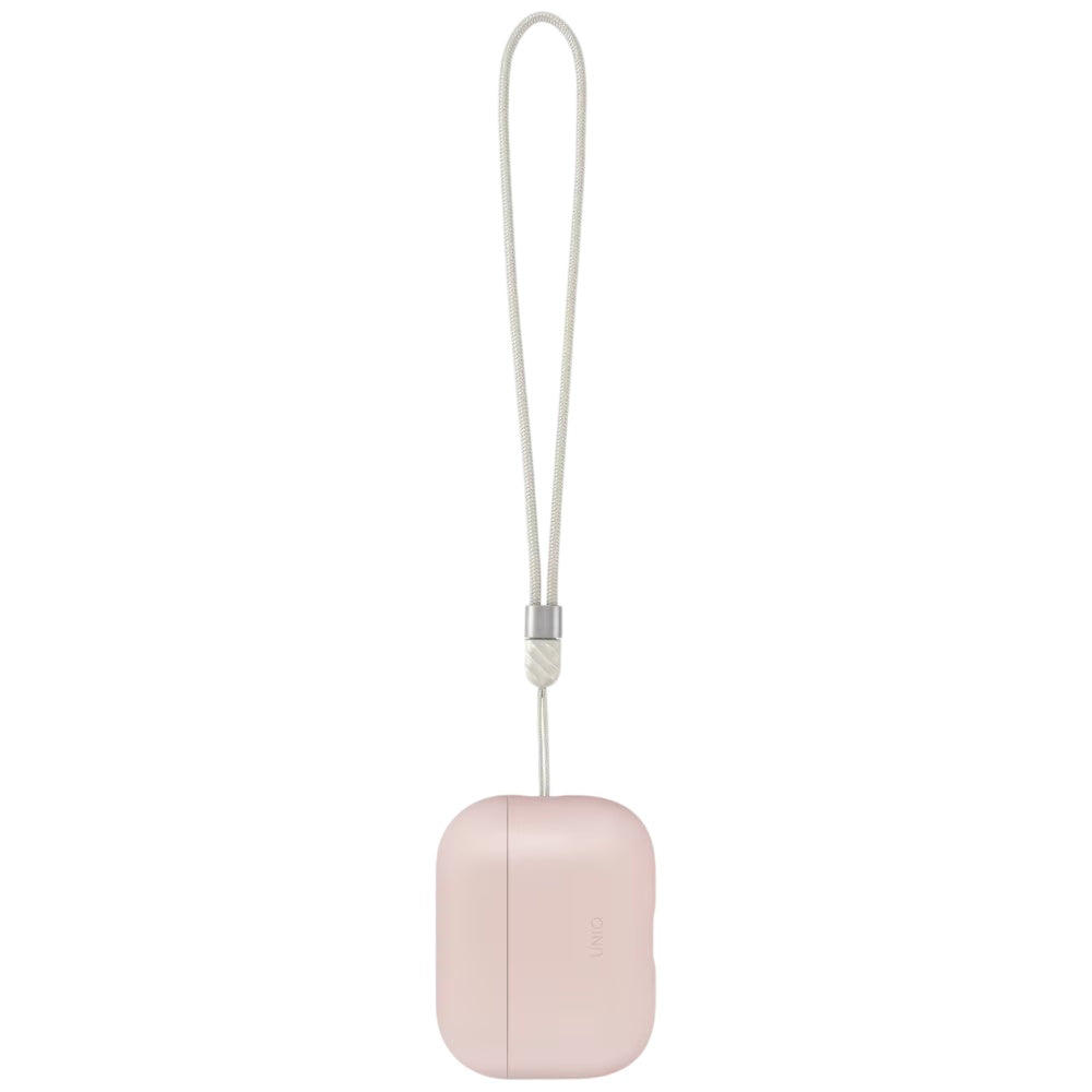Husa UNIQ Lino pentru Apple AirPods Pro 3, Roz