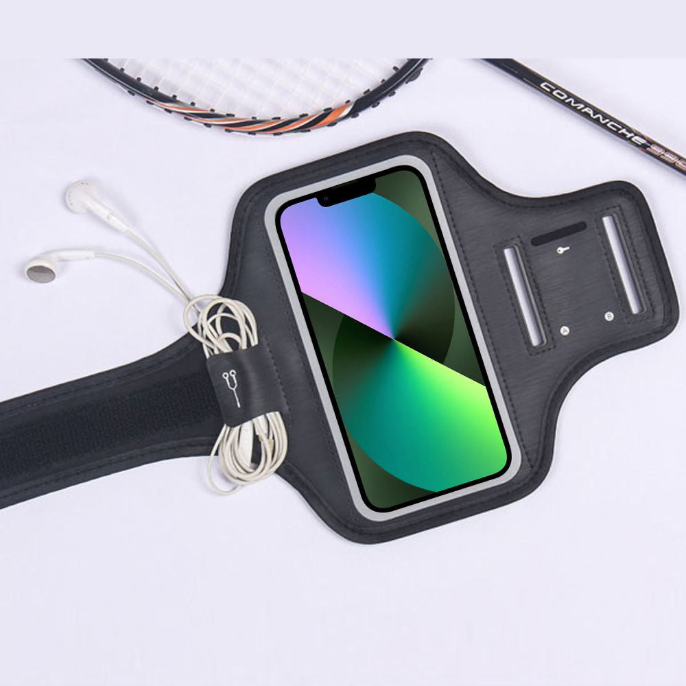 Husa Universala pentru Telefon max. 6.8inch, Techsuit, Sports TH20, Neagra