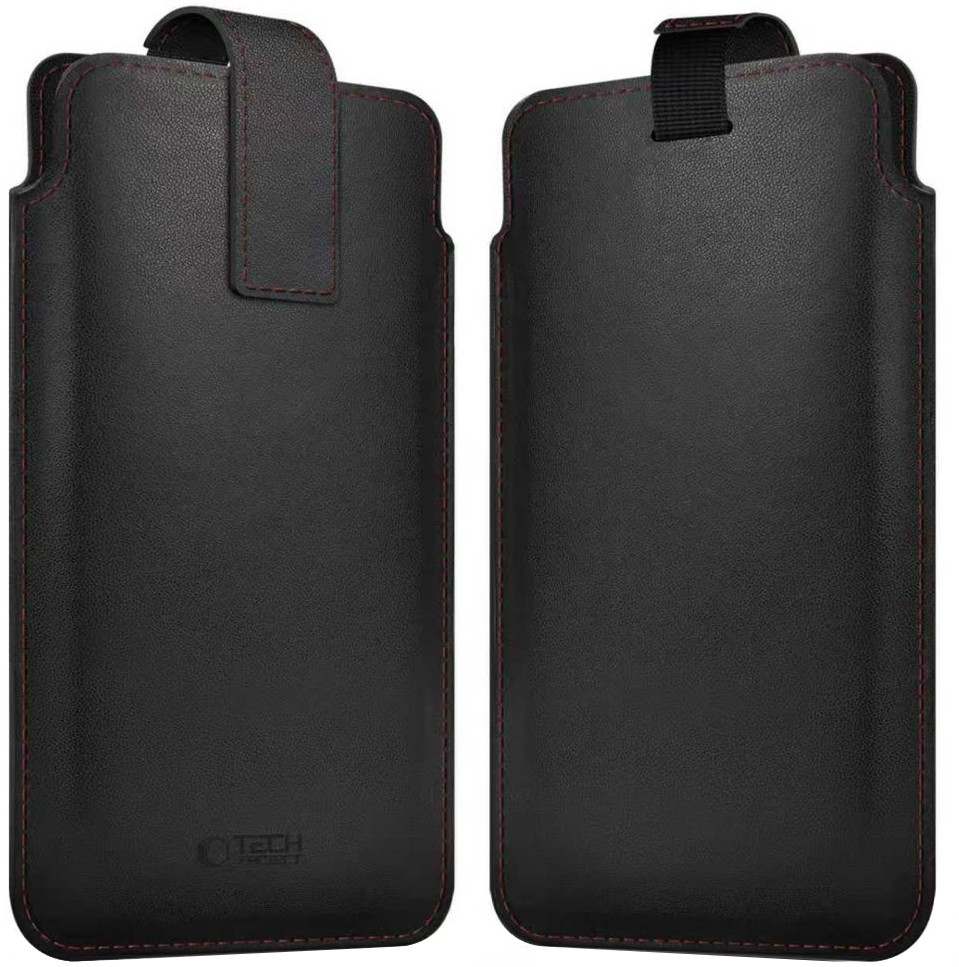 Husa Universala pentru Telefon, Tech-Protect, SM65, Neagra Rosie