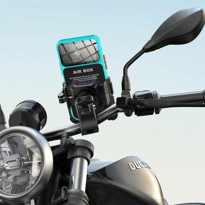 Husa Universala Waterproof pentru Telefon max. 6.1inch, ShellBox, AirBox, Albastra