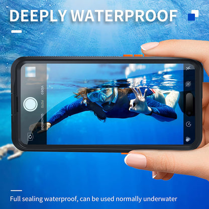 Husa Universala Waterproof pentru Telefon max. 6.1inch, ShellBox, AirBox, Neagra