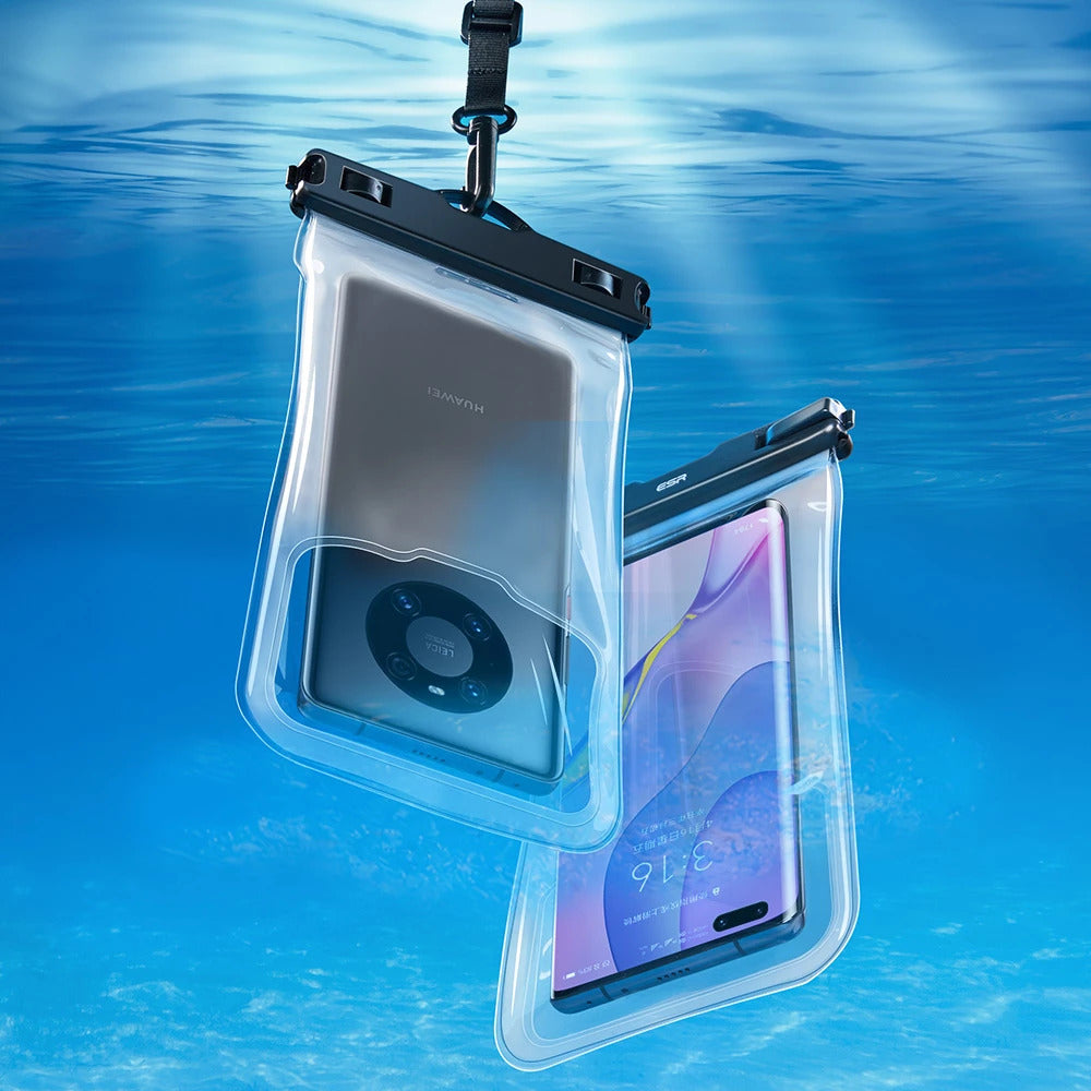 Husa Universala Waterproof pentru Telefon max. 6.5inch, ESR, Neagra