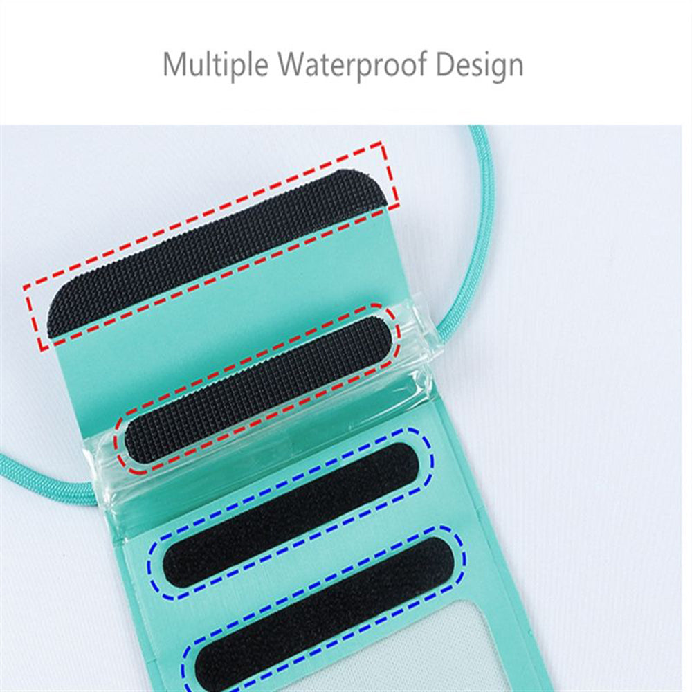 Husa Universala Waterproof pentru Telefon max. 6.8inch, Techsuit, TWC1, Neagra