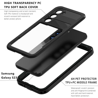 Husa Waterproof pentru Samsung Galaxy S26 Plus S947, ShellBox, Neagra