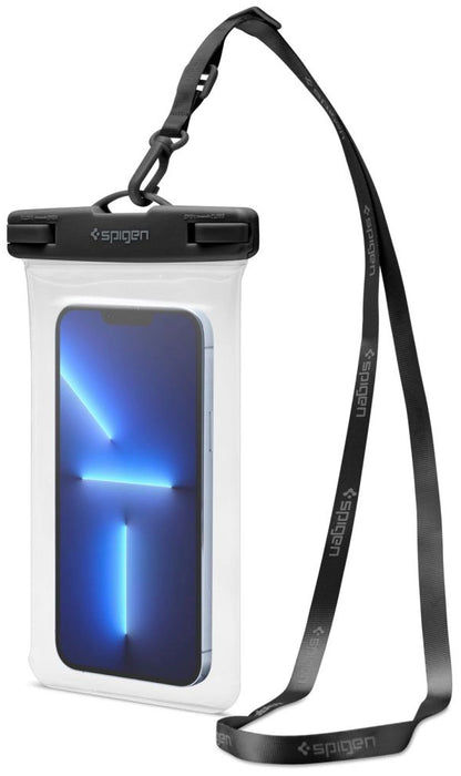 Husa Universala Waterproof pentru Telefon, Spigen, A601, Transparenta  AMP04526
