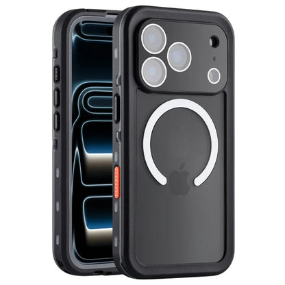 Husa Waterproof pentru Apple iPhone 18 Pro / 17 Pro, ShellBox, Neagra
