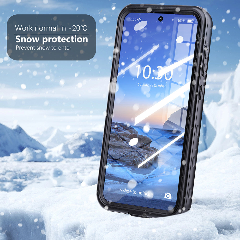 Husa Waterproof pentru Samsung Galaxy A26 A266, ShellBox, Neagra