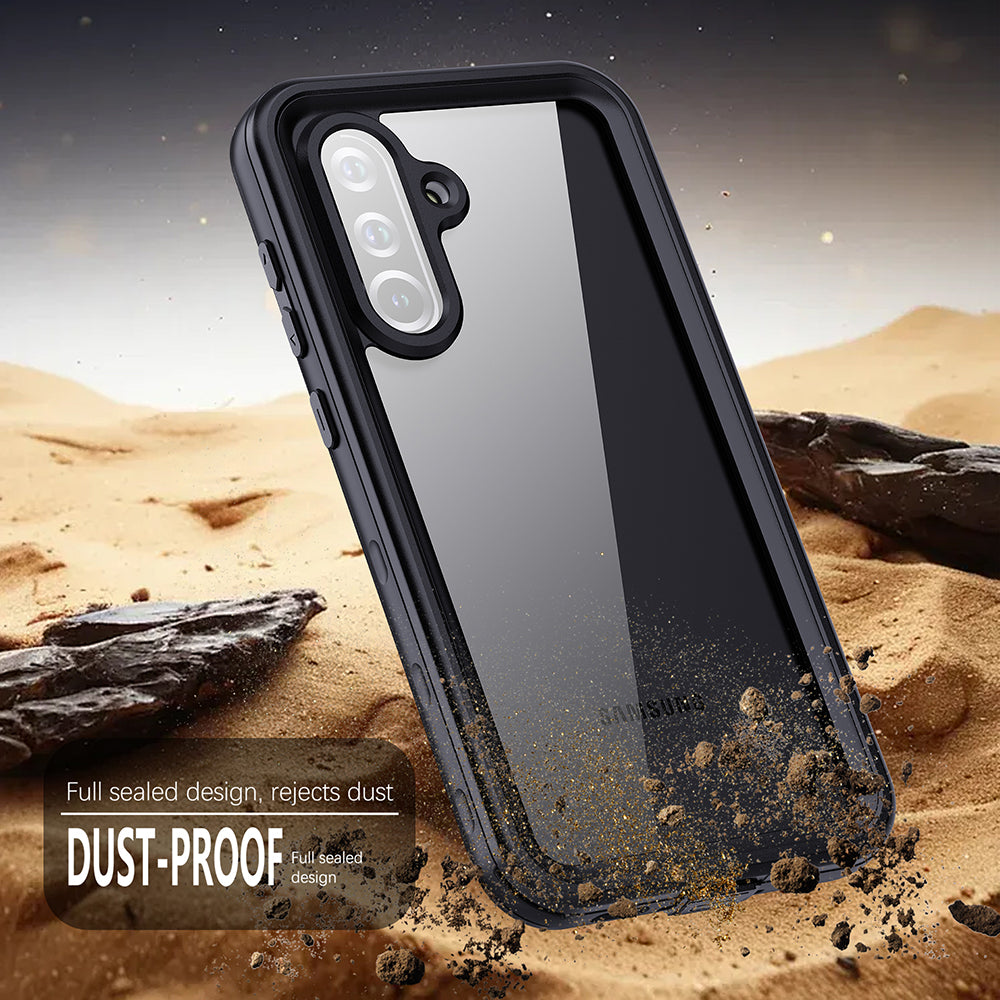 Husa Waterproof pentru Samsung Galaxy A36 A366, ShellBox, Neagra
