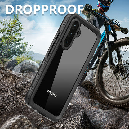 Husa Waterproof pentru Samsung Galaxy A54 A546, ShellBox, Neagra