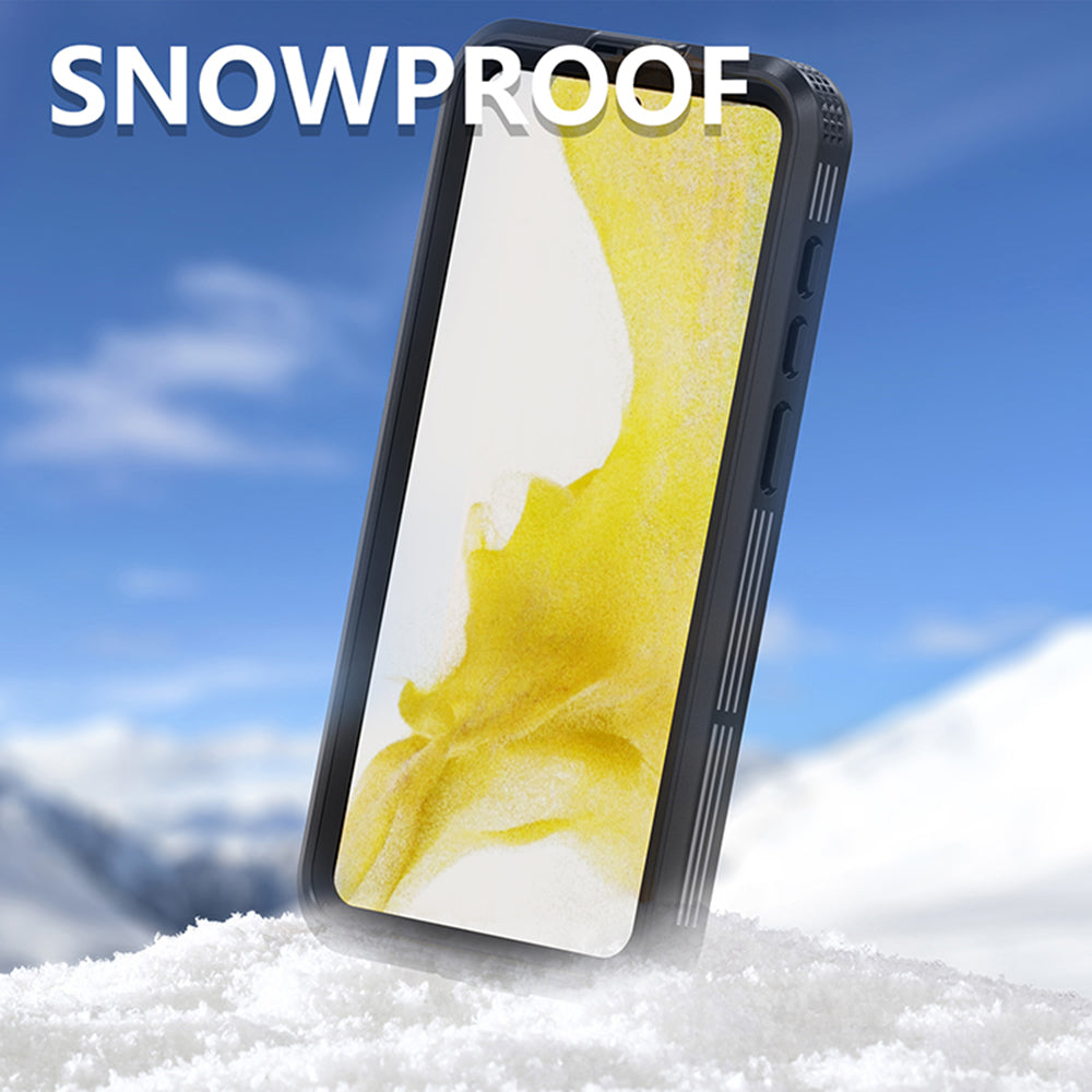 Husa Waterproof pentru Samsung Galaxy S23+ S916, ShellBox, Neagra