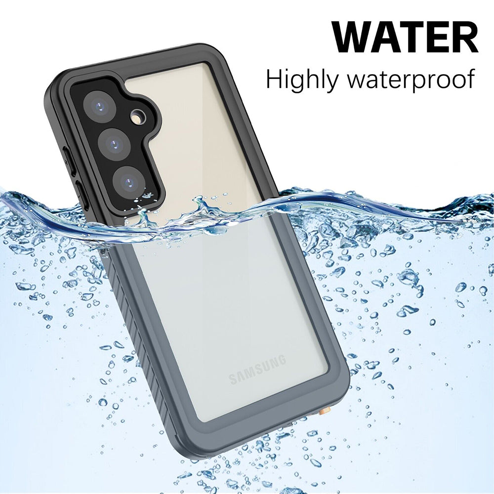 Husa Waterproof pentru Samsung Galaxy S24+ S926, ShellBox, Neagra