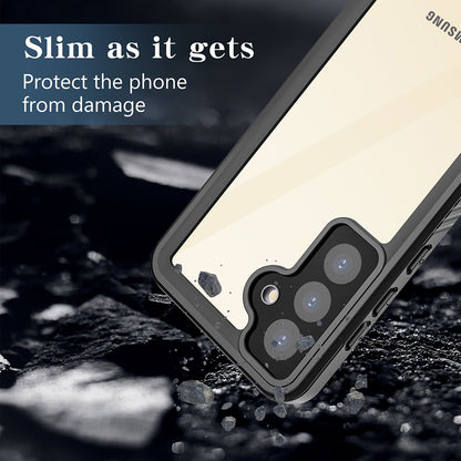 Husa Waterproof pentru Samsung Galaxy S24+ S926, ShellBox, Neagra