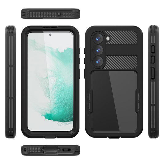 Husa Waterproof pentru Samsung Galaxy S26, ShellBox, Neagra