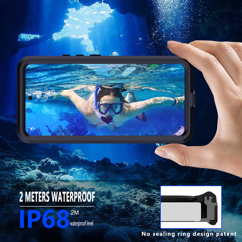Husa Waterproof pentru Xiaomi Poco X7 / Redmi Note 14 Pro 5G, ShellBox, Neagra