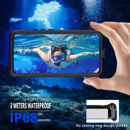 Husa Waterproof pentru Xiaomi Poco X7 / Redmi Note 14 Pro 5G, ShellBox, Neagra