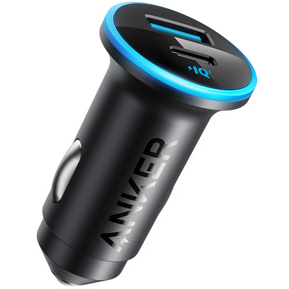 Incarcator Auto Anker 323, 52.5W, 3A, 1 x USB-A - 1 x USB-C, Negru, Resigilat A2735G11