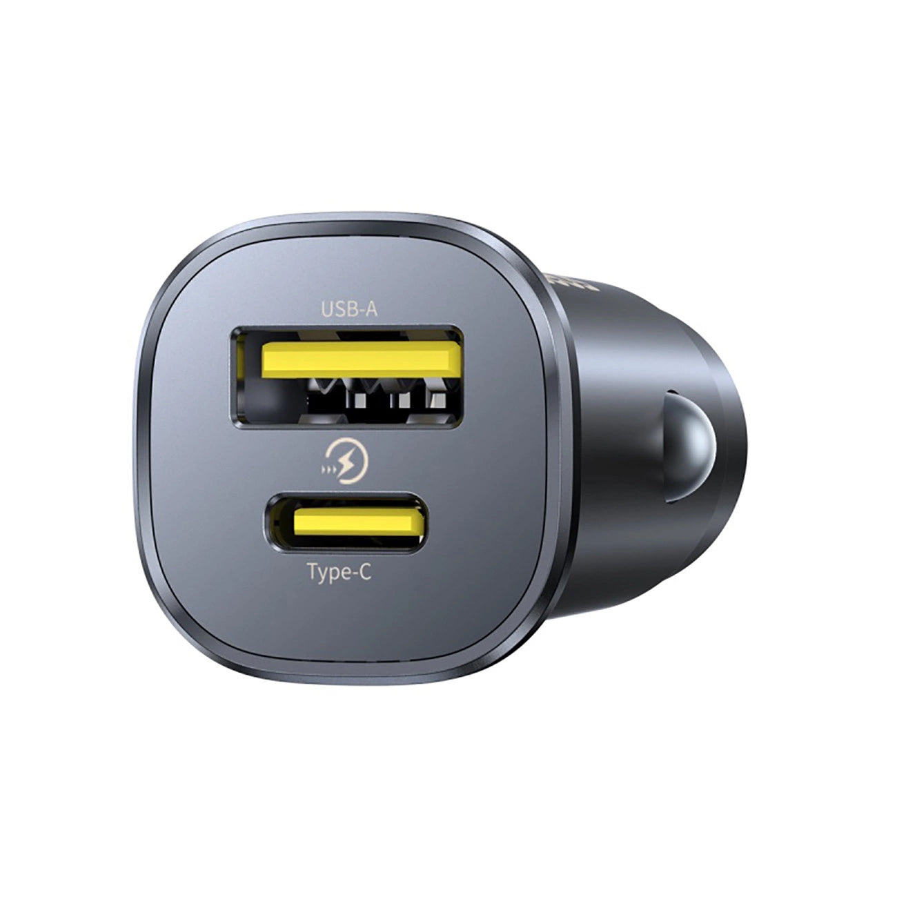 Incarcator Auto Baseus GoTrip, 30W, 3A, 1 x USB-A - 1 x USB-C, Negru