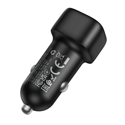 Incarcator Auto Borofone BZ34 Cloud, 18W, 3A, 1 x USB-A, Negru
