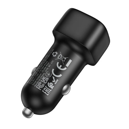 Incarcator Auto Borofone BZ34 Cloud, 18W, 3A, 1 x USB-A, Negru