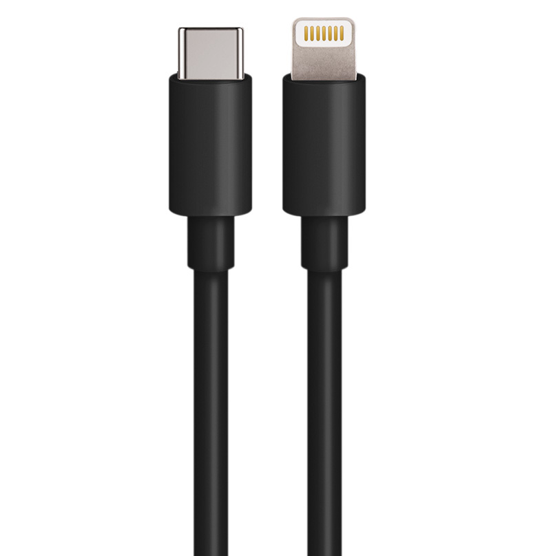 Incarcator Auto Cu Cablu Lightning MaXlife MXCC-04, 20W, 3A, 1 x USB-A - 1 x USB-C, Negru