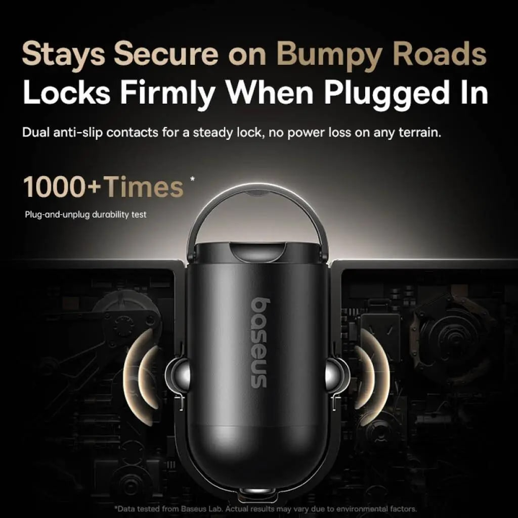 Incarcator Auto Cu Cablu USB-C Baseus PrimeTrip VP2, 45W, 3A, 1 x USB-C, Negru C0206800