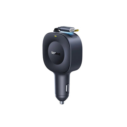 Incarcator Auto Cu Cablu USB-C Baseus PrimeTrip VR2, 30W, 3A, 1 x USB-C, Negru C0206400