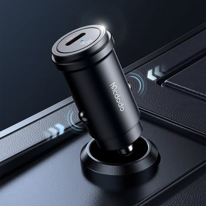 Incarcator Auto Cu Cablu USB-C Mcdodo CC-7495, 45W, 3A, 1 x USB-C, Negru