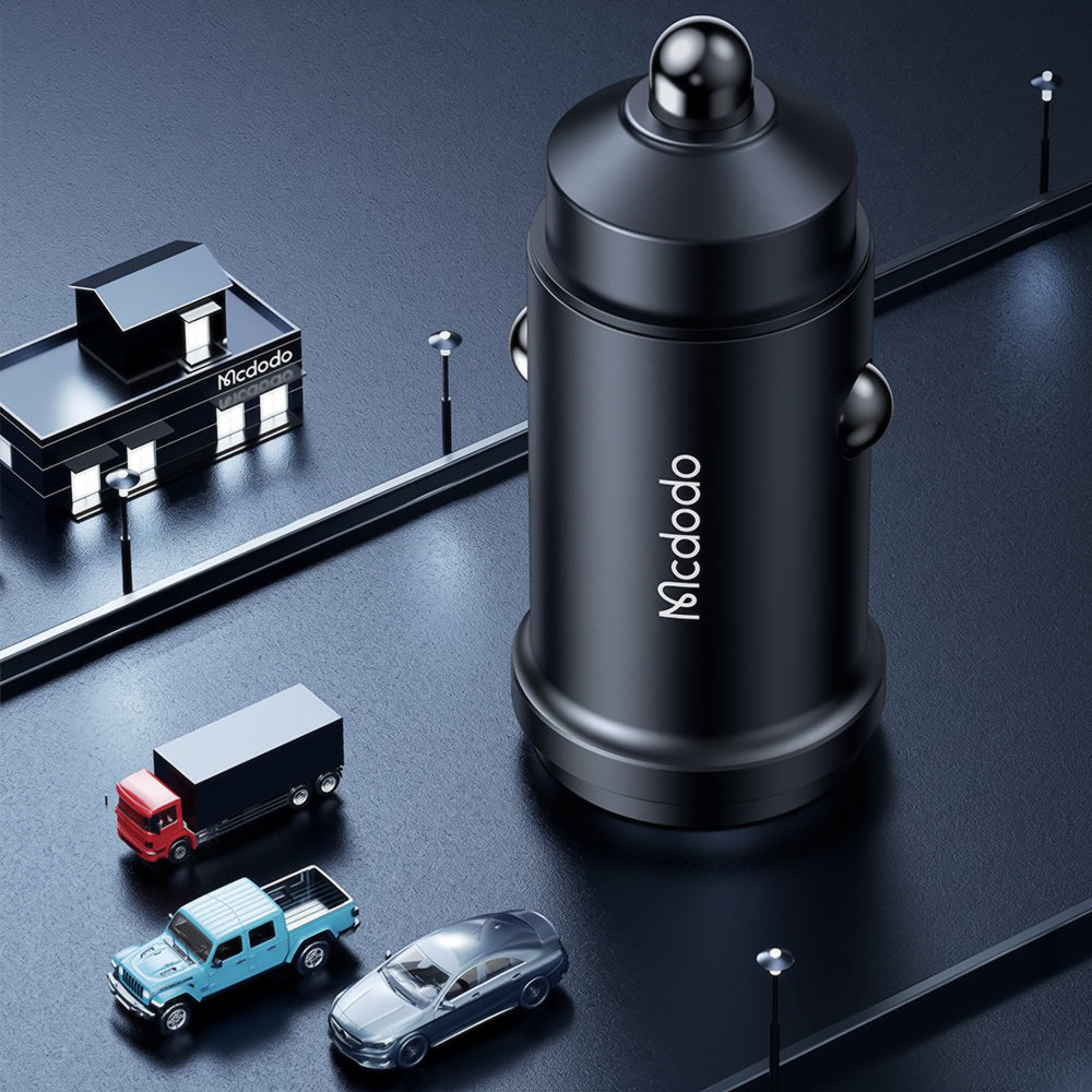 Incarcator Auto Cu Cablu USB-C Mcdodo CC-7495, 45W, 3A, 1 x USB-C, Negru