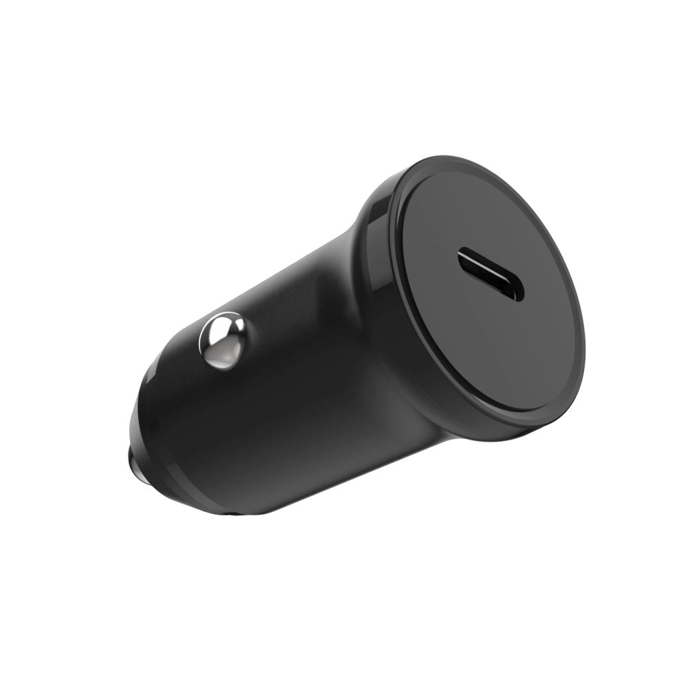 Incarcator Auto Fixed, 20W, 3A, 1 x USB-C, Negru