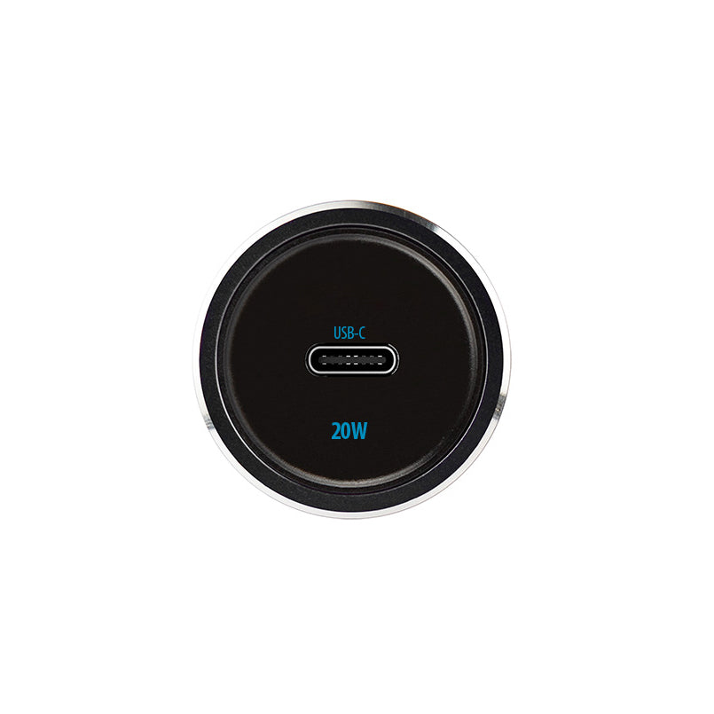 Incarcator Auto Forever CC-06, 20W, 3A, 1 x USB-C, Negru