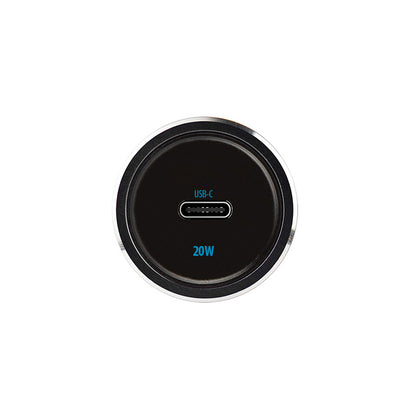 Incarcator Auto Forever CC-06, 20W, 3A, 1 x USB-C, Negru