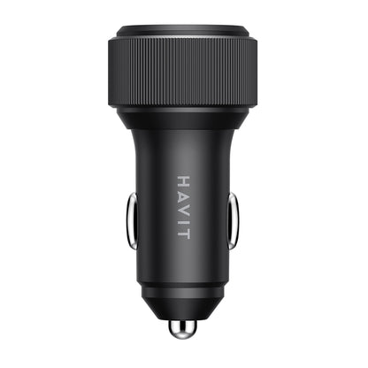Incarcator Auto HAVIT CC2014, 30W, 3A, 2 x USB-C, Negru