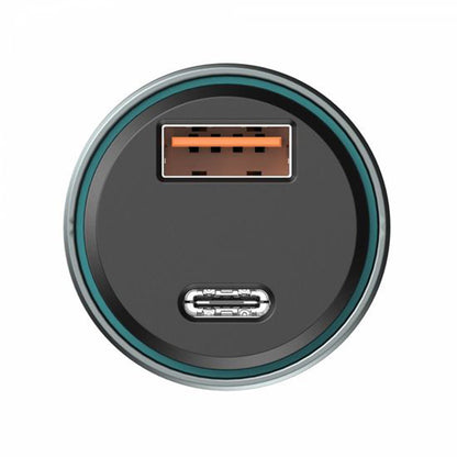 Incarcator Auto HAVIT CC2017, 45W, 3A, 1 x USB-A - 1 x USB-C, Negru Albastru