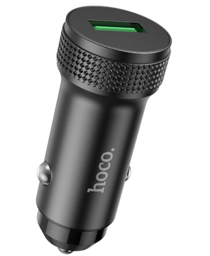 Incarcator Auto HOCO Z49A, 18W, 3A, 1 x USB-A, Negru
