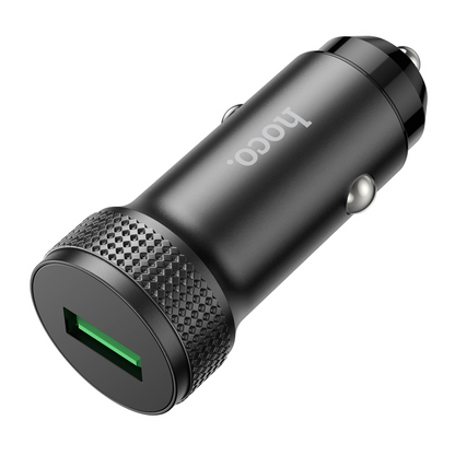 Incarcator Auto HOCO Z49A, 18W, 3A, 1 x USB-A, Negru