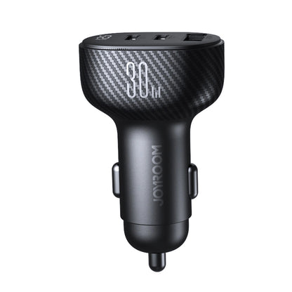 Incarcator Auto Joyroom JR-CCD04, 30W, 3A, 1 x USB-A - 2 x USB-C, Negru