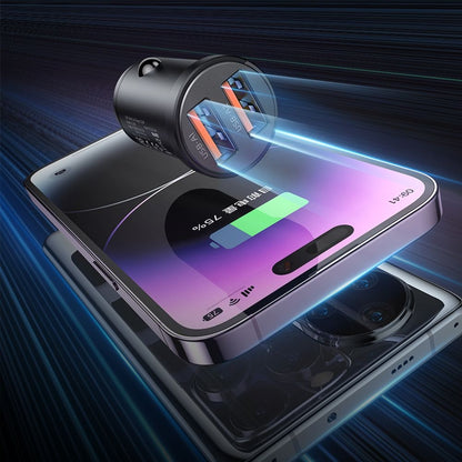 Incarcator Auto McDodo CC-2950 Cool, 15.5W, 3.1A, 2 x USB-A, Negru