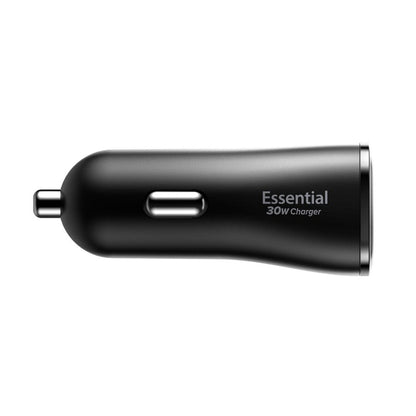 Incarcator Auto Spigen EV302 Essential, 30W, 3A, 2 x USB-A, Negru ACP08700