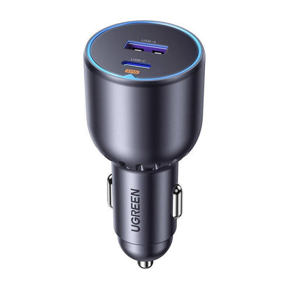 Incarcator Auto UGREEN EC701, 63W, 3A, 1 x USB-A - 1 x USB-C, Negru