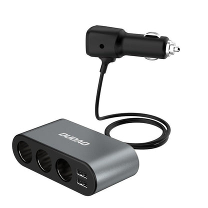 Extensie Bricheta Dudao R1 Pro, 3 Iesiri, 2 x USB-A, Afisaj
