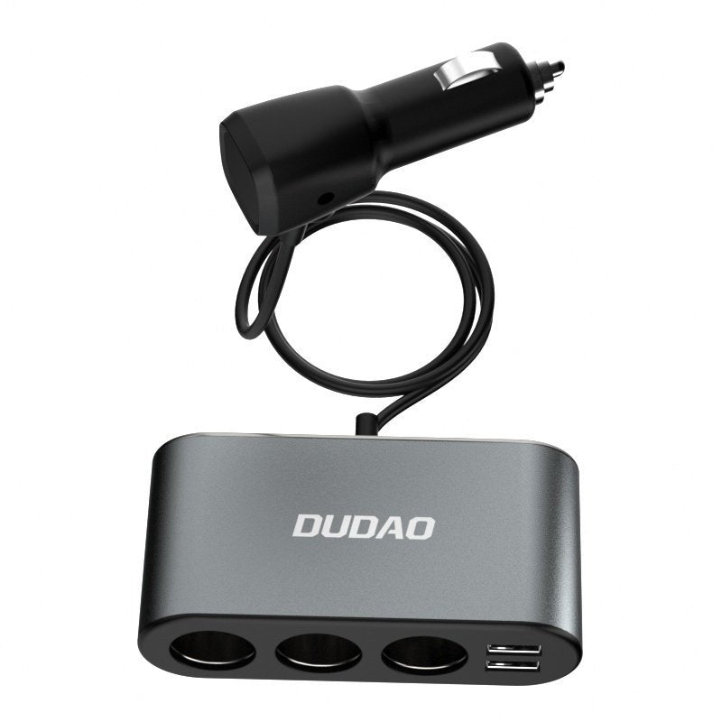 Extensie Bricheta Dudao R1 Pro, 3 Iesiri, 2 x USB-A, Afisaj