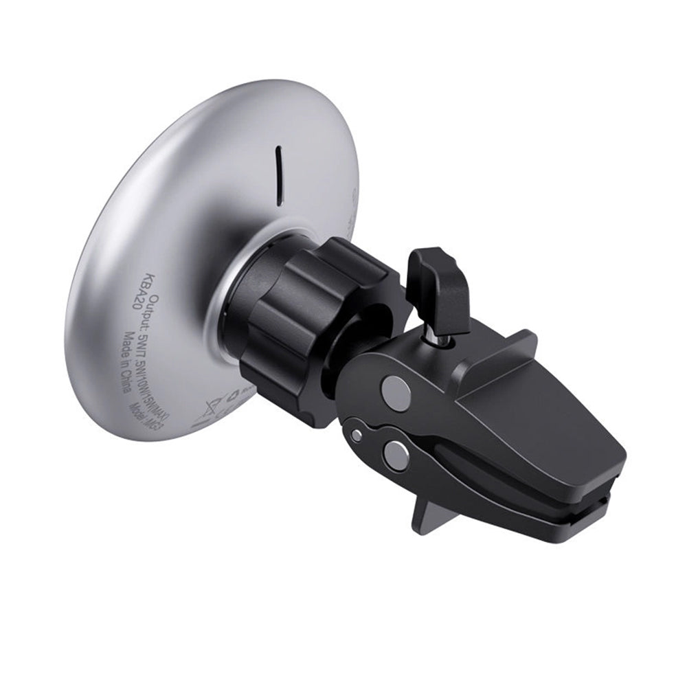 Incarcator Auto Wireless Acefast D3, 15W, 1.67A, Argintiu