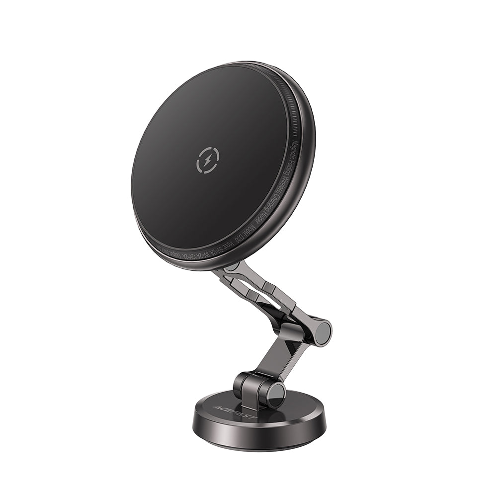 Incarcator Auto Wireless Acefast D30, 15W, 1.67A, Negru