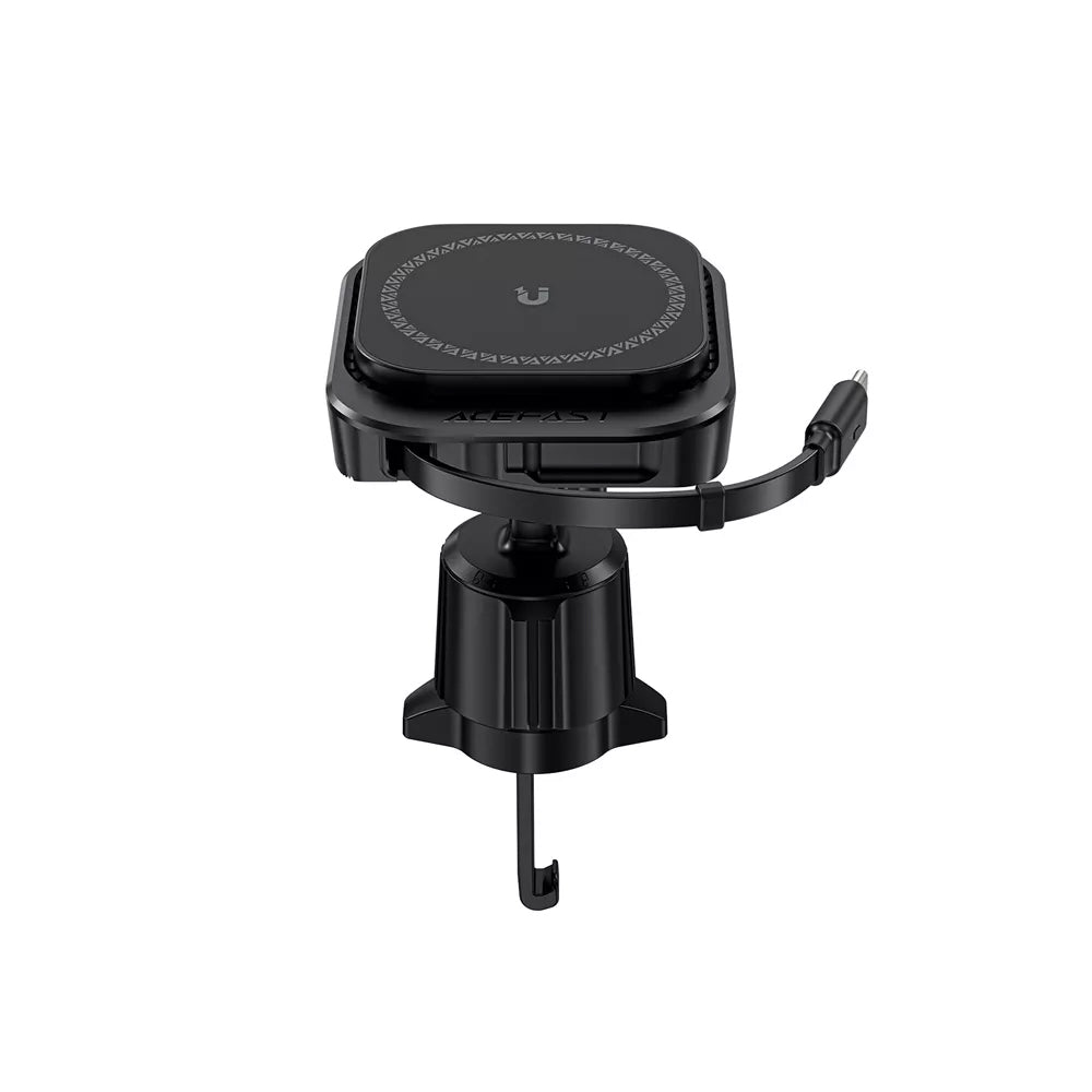 Incarcator Auto Wireless Acefast D32, 15W, 1.67A, Negru