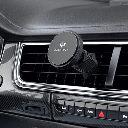 Incarcator Auto Wireless Acefast D33, 15W, 1.67A, Negru