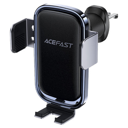 Incarcator Auto Wireless Acefast D39 with Solar Panel, 15W, 1.67A, Negru