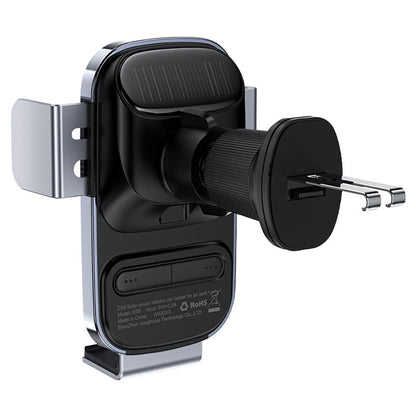 Incarcator Auto Wireless Acefast D39 with Solar Panel, 15W, 1.67A, Negru